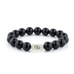 Classic Obsidian // Black (8mm Silver)