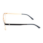 Unisex AOM001O/N 009.120 Optical Frames // Black + Gold