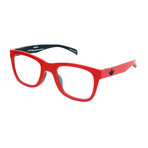 Unisex AOR004O 053.053 Optical Frames // Red + Red