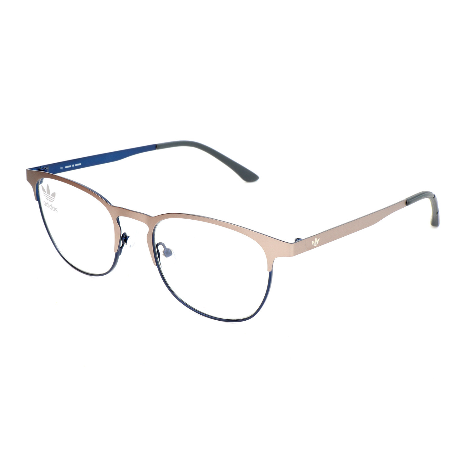 Men's AOM003O/N 075.022 Optical Frames // Silver + Blue - Adidas ...