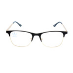 Unisex AOM001O/N 009.120 Optical Frames // Black + Gold