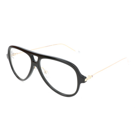 Men's AOK001O 009.120 Optical Frames // Black + Gold