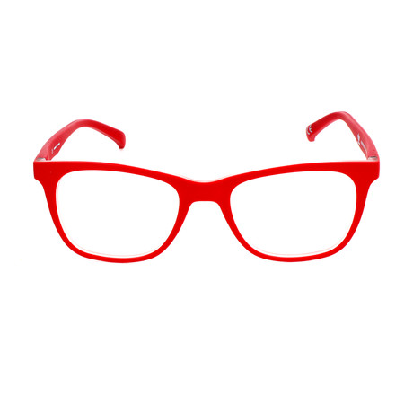 Unisex AOR008O 053.053 Optical Frames // Red + Red