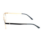 Unisex AOM000O/N 009.120 Optical Frames // Black + Gold