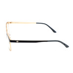 Men's AOM003O/N 009.120 Optical Frames // Black + Gold