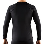 Sulka Long Sleeve Shirt // Black (M)