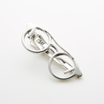 Glasses Tie Bar