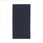 Salvatore Ferragamo // Grained Leather Long Wallet // Blue