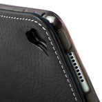Folio Case // iPad Pro 10.5" // Keyboard Compatible // Premium Leather (Black)