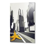No Taxi's In New York (16"L x 24"H x 1.5"D // Stretched Canvas)