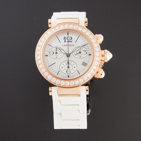 Cartier Pasha Seatimer Chronograph Quartz // WJ130004 // Pre-Owned