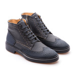 Dustin Wingtip Brogue Boot // Dark Blue (Euro: 40)