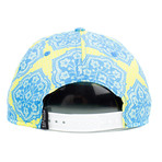 Breeze Snapback // Yellow + Teal