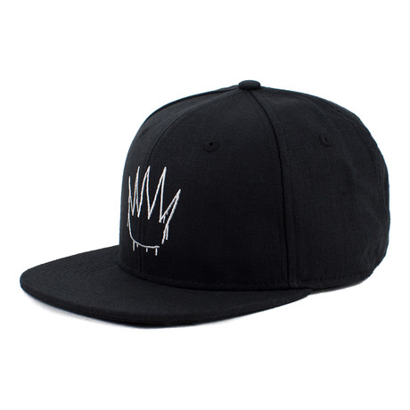 Crown Snapback // Black