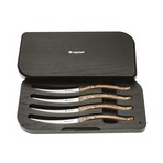 Wagyu Steak Knives // Set of 4 + Luxury Wood Box (Light)