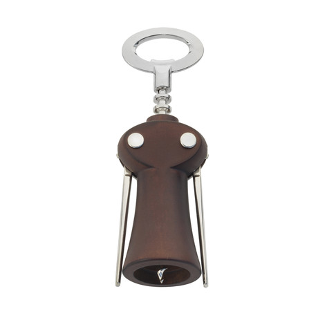 Merlot Winged Wine Opener // Solid Dark Beechwood