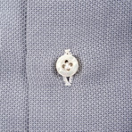 Isaia // Steven Casual Dress Shirt // Silver (US: 15R)