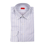 Isaia // Daniel Stripped Shirt // Multicolor (US: 15R)