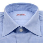 Isaia // Kenny Casual Dress Shirt // Blue (US: 15R)