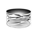 Trama Silver Plated Salad Bowl // 3L