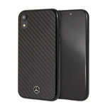 Dynamic Line Carbon Fiber Hard Case // Black // iPhone XR
