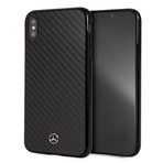 Dynamic Line Hard Carbon Fiber Case // Black // iPhone XS Max