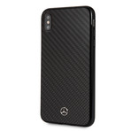 Dynamic Line Hard Carbon Fiber Case // Black // iPhone XS Max