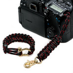 Camera Strap System // Venom + Gold Hardware  (S)