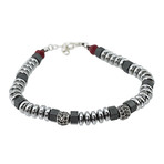 Patrick Bracelet // Black + Silver