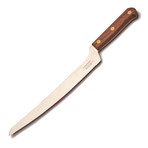 10" Offset Bread Knife // Rosewood