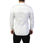 Fibonacci Fish Dress Shirt // White (2XL)