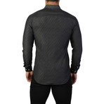 Fibonacci Path Dress Shirt // Black (3XL)