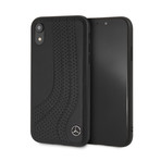 Real Leather Slim Fit Hard Case // iPhone XR (Black)