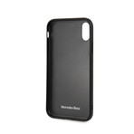 Real Leather Slim Fit Hard Case // iPhone XR (Black)