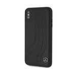 Twister Genuine Leather Hard Case // Black (iPhone XR)