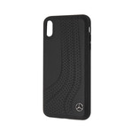 Twister Genuine Leather Hard Case // Black (iPhone XR)