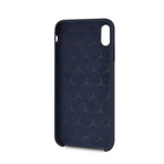 Slim Fit Silicone Case + Microfiber Interior Shock Absorption // iPhone XS Max (Navy)