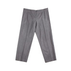 Miu Miu // Virgin Wool Trouser Capri Pant // Gray (US: 2P)