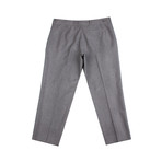 Miu Miu // Virgin Wool Trouser Capri Pant // Gray (US: 2P)