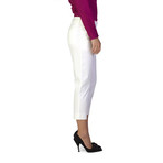 Miu Miu // Cotton Slim Fit Chino Pants // White (US: 0P)