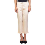 Miu Miu // Acetate Viscose Blend Slim Fit Pants // Gold (US: 2P)