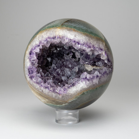 Amethyst Geode Sphere // 9.5lbs