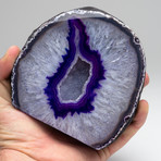 Purple Agate Geode