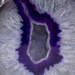 Purple Agate Geode