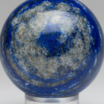 Polished Lapis Lazuli Sphere // On Stand