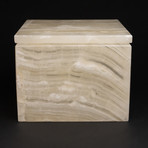 Square Mexican Onyx Box