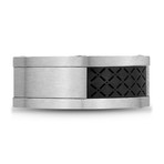 Stainless Steel Signet Ring // Black (Size 8)