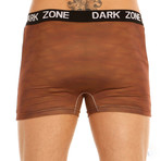 Wooly Mammoth 3D Printed Boxers // Brown (L)