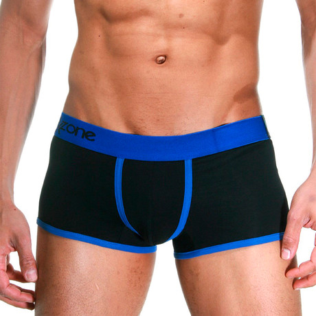 Outline Boxers // Black + Blue (S)