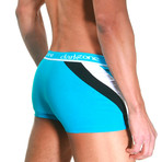 Side-Lined Boxers // Turquoise (S)